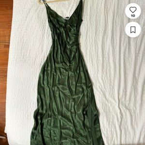 midi dress with slit